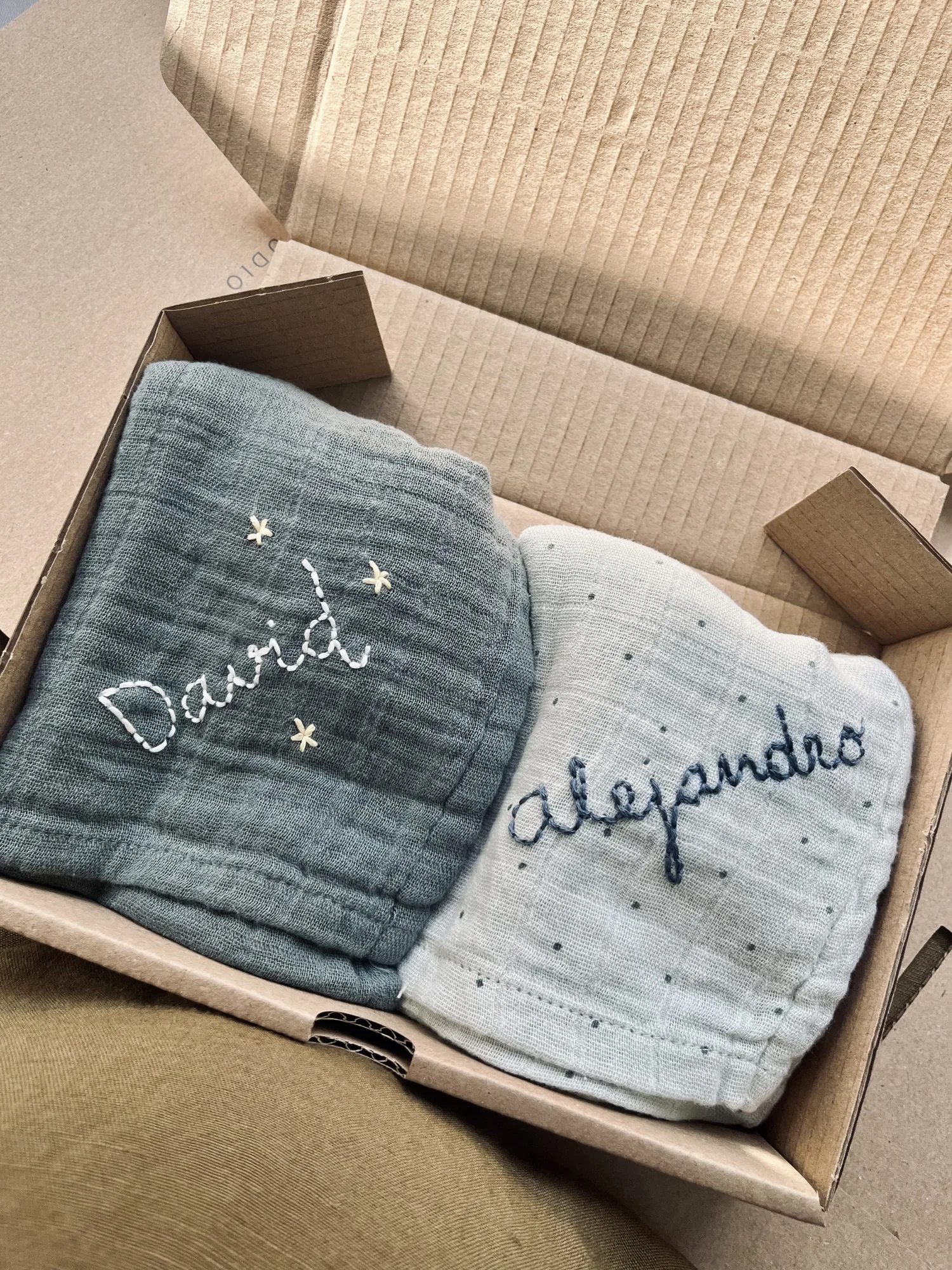 Muselinas bordadas — Gali Studio