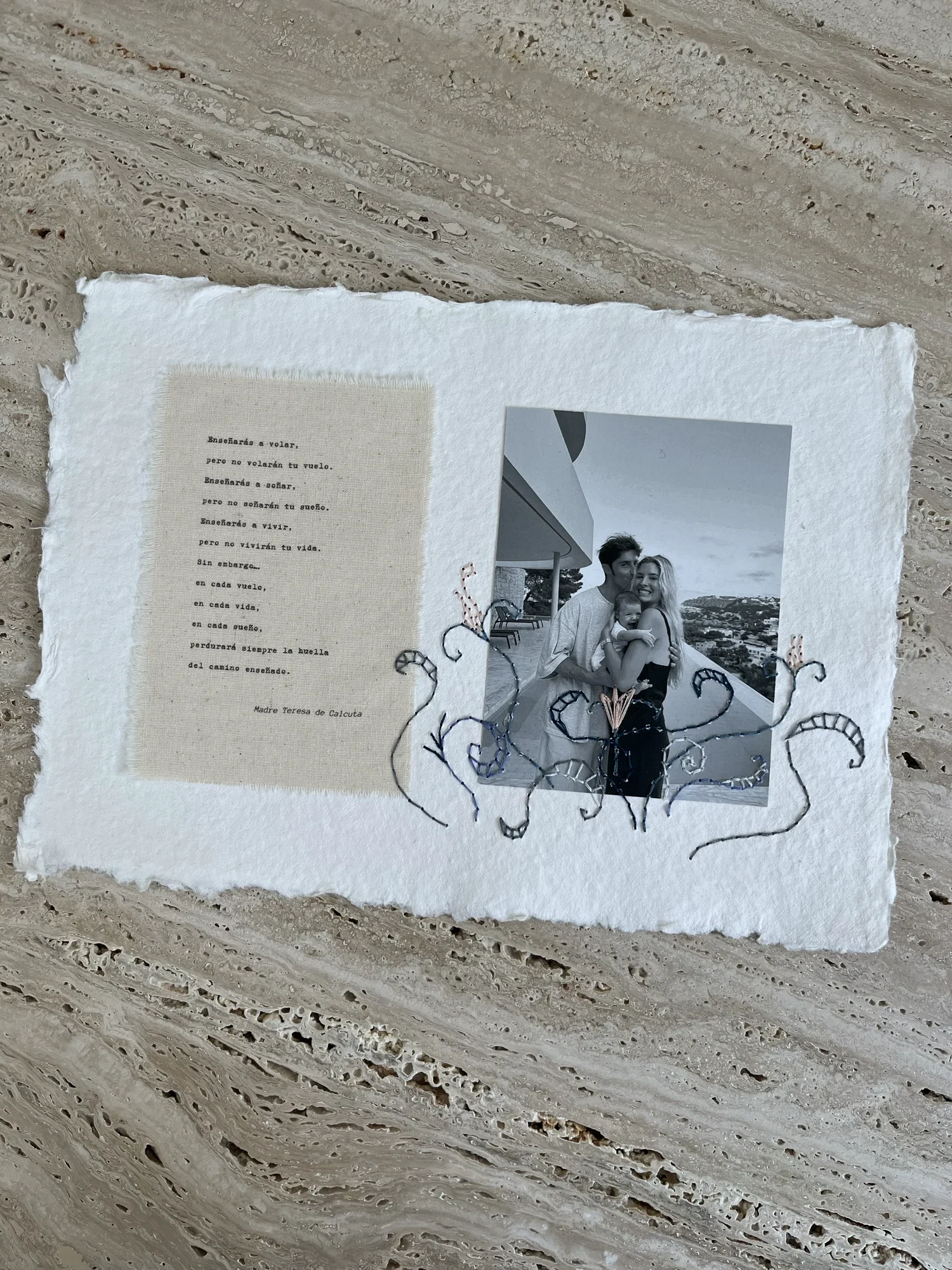 Papel bordado — Gali Studio